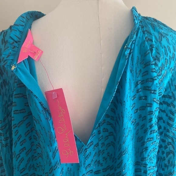 Lilly Pulitzer Caline Silk Blouse - Picture 6 of 12